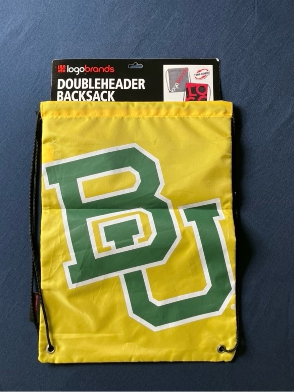 Baylor University Drawstring Backsack - Picture 2 of 9